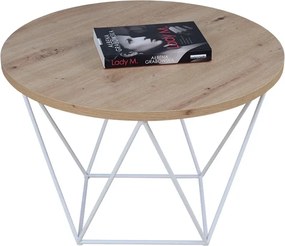 Skandynawski stolik kawowy dąb artisan P7-G57