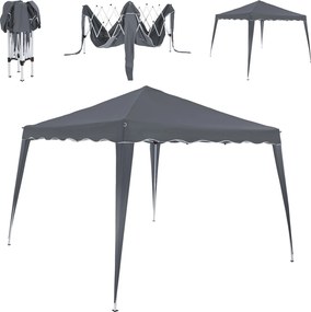 Pawilon CAPRI, 3x3m, antracytowa Casaria