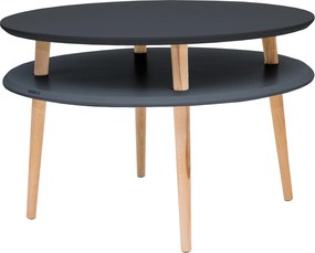 Stolik na drewnianych nogach Ufo Low 45
