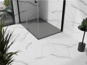 Mexen Stone+ brodzik kompozytowy prostokątny 90 x 70 cm, szary-beton - 44617090