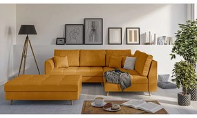 Musztardowy podnóżek Ariella – Ropez