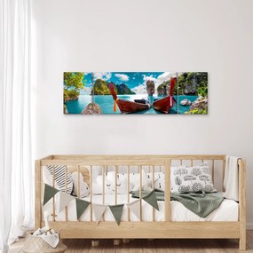 Obraz- Raj na ziemi (170x50 cm)