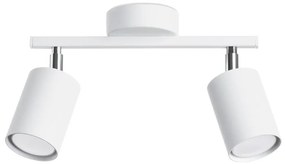 Sollux SL.1124 - Lampa punktowa LEMMI 2xGU10/40W/230V biała