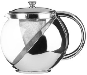 Dzbanek na herbatę, 1100 ml - chromowany
