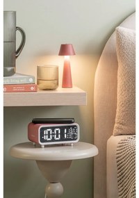 Budzik cyfrowy z ładowarką bezprzewodową Chunky LED – Karlsson