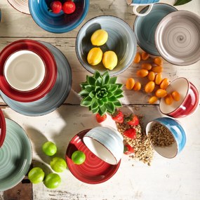 Mäser Zestaw 6 misek Bel Tempo 14 cm, niebieskie