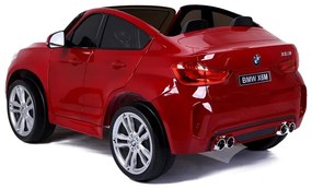Auto na akumulator nowe bmw x6m czerwone lakierowane