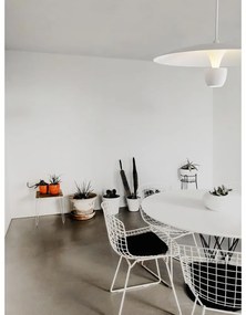 Biała lampa wisząca SULION Poppins, wys. 150 cm
