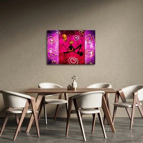 Obraz historycznego muralu (70x50 cm)