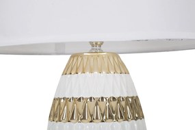 Lampka stołowa w stylu glamour, 33 x 50 cm