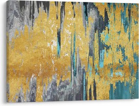 Obraz - Złoty wzór (70x50 cm)