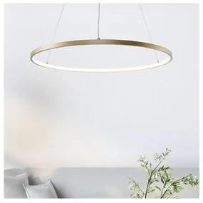 Zuma Line 2023201-GD80 - LED Żyrandol na lince BRENO LED/36W/230V 3000/4000/6000K
