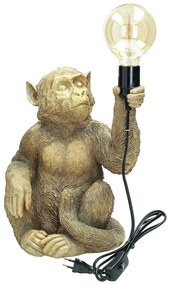 Lampa stołowa Gold Monkey 36cm