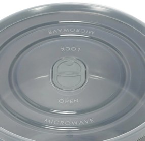 Pojemniki na żywność do mikrofalówki, okrągłe, 3 różne rozmiary