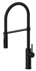 Paffoni - Bateria zlewozmywakowa z wyciąganą wylewką LIGHT 52,5 cm, chrom błyszczący