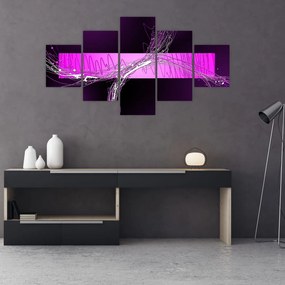Abstrakcyjny obraz (125x70 cm)