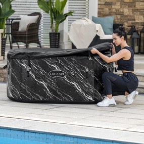 Dmuchana wanna do morsowania Lay-Z-Spa Glacial Dip™ owalna BESTWAY