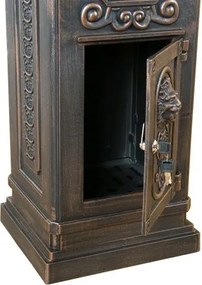 Skrzynka na listy antyczny mosiądz