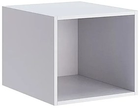 Biała wisząca szafka pojedyncza - Wilhelm 3X