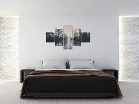 Obraz drogi w deszczu (125x70 cm)