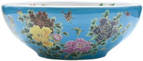 Ceramiczna umywalka nablatowa ze zdobieniami - Ilmona 3X