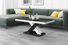 Designerska ława nierozkładana Xenon Lux Mini w wysokim połysku