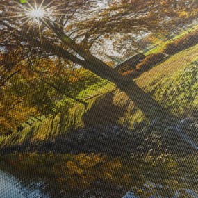Obraz kanału wodnego (170x50 cm)