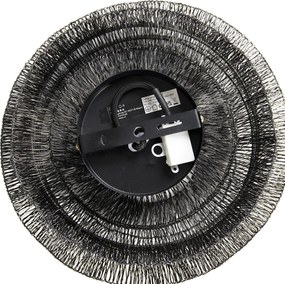 Orientalna lampa sufitowa czarna 25 cm - Vadi