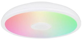 Globo - LED RGB Oświetlenie łazienkowe z głośnikiem RAFFY LED/18W/230V IP44 + pilot