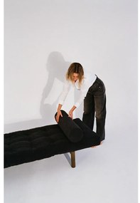 Musztardowe łóżko Next – Karup Design