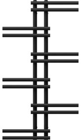 Mexen Jari grzejnik łazienkowy dekoracyjny 1005 x 550 mm, 339 W, czarny - W115-1005-550-00-70
