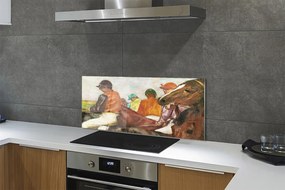 Panel nad Blat Kuchenny Dżokeje - Edgar Degas