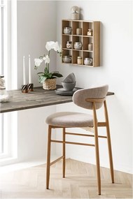 Wielopoziomowa półka z litego drewna sosnowego w naturalnym kolorze 46 cm Moss – House Nordic