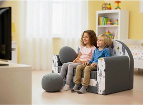 Kanapa/sofka Dla Dziecka, Piankowa Rozkładana 160cm - Ax1