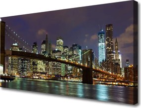 Fotoobraz na płótnie Monumentalna Architektura Mostu