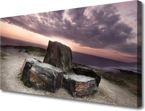 Obraz canvas na ścianę Monumentalna Formacja Skalna