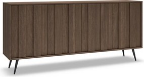 Komoda Flaro 183 cm z oświetleniem - dąb dunin