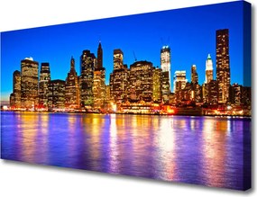 Fotoobraz na płótnie Panorama Miejskiej Metropolii