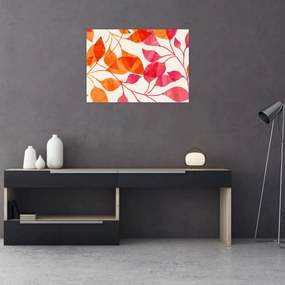 Obraz - Liście pomarańczy (70x50 cm)