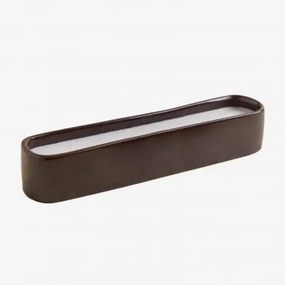 Świeca Dekoracyjna Z Ceramiki Kilwa Chocolate - Sklum