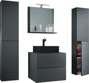 5-częściowa umywalka łazienkowa 60 cmLendas XL