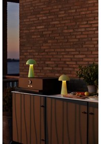 Zielona lampa stołowa LED ze zdalnym sterowaniem (wysokość 28 cm) Sam – Sirius