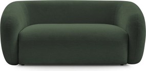 Zielona sofa z tkaniny szenilowej 160 cm Celine – Bobochic Paris