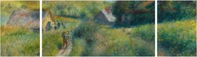 Obraz - Auguste Renoir, The Mussel Harvest, reprodukcje (170x50 cm)