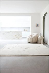 Biały dywan wełniany 120x170 cm Olsen – Asiatic Carpets