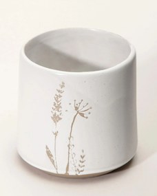 Osłonka na doniczkę Botanic White I 12x12x12 cm