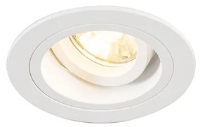 Inteligentny reflektor wpuszczany biały okrągły z możliwością przechylania z Wifi GU10 - Chuck