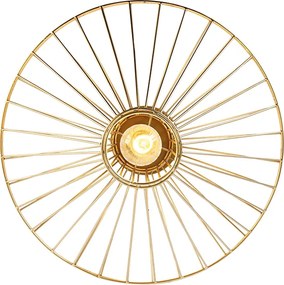 Designerska lampa sufitowa złota - Zahra