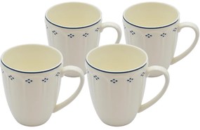 Mäser Zestaw kubków do kawy Lova Blue 390 ml, 4szt.