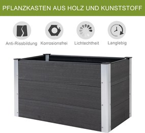 Outsunny skrzynia na rośliny donica